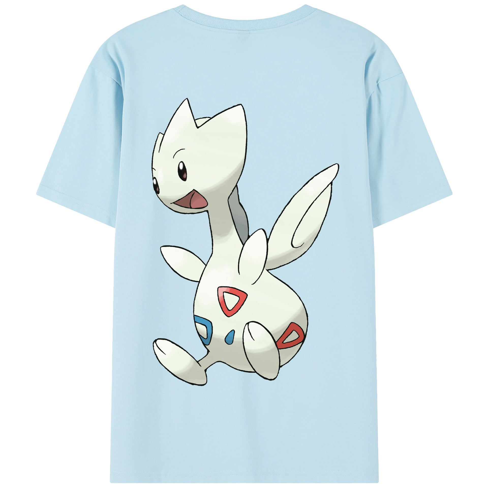 （画像用） ポケットモンスター Pokémon 綿100％半袖Tシャツ（背面プリント）